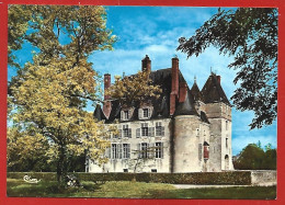 La Bussière (45) Château Des Pêcheurs Façade Ouest 2scans - Autres & Non Classés