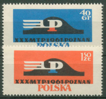 Polen 1961 Messe Posen 1230/31 Postfrisch - Nuevos