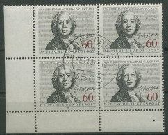 Bund 1987 Christoph Willibald Gluck 1343 4er-Block Ecke 3 Gestempelt (R80199) - Used Stamps
