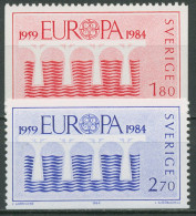 Schweden 1984 Europa CEPT Brücke 1270/71 Postfrisch - Unused Stamps
