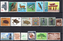 Ryukyu Islands Old Stamps Small Selection (read Description) B240301b - Riukiu-eilanden