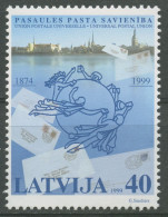 Lettland 1999 Weltpostverein UPU 513 Postfrisch - Latvia