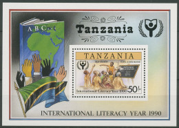 Tansania 1991 Int. Jahr Der Alphabetisierung Block 143 Postfrisch (C40651) - Tanzanie (1964-...)