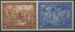 Alliierte Besetzung 1947 Leipziger Messe 941/42 II B Postfrisch - Postfris