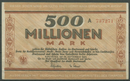 Dortmund 500 Millionen Mark 1923, Keller 1061 N, Gebraucht (K1123) - Altri & Non Classificati