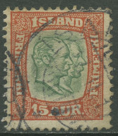 Island 1907/1908 König Christian IX. Und König Frederik VIII. 54 Gestempelt - Usados