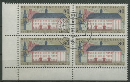 Bund 1986 Universität Heidelberg 1299 4er-Block Ecke 3 Gestempelt (R80154) - Used Stamps