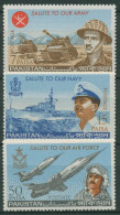 Pakistan 1965 Streitkräfte Armee Luftwaffe 221/23 Postfrisch - Pakistán