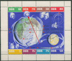 DDR 1962 Weltraumflüge Mit Plattenfehler 926/33 K (15 AI) Gestempelt (C80551) - Variedades Y Curiosidades