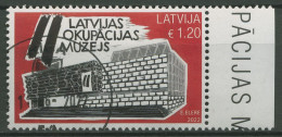 Lettland 2022 Okkupationsmuseum 1162 Gestempelt - Letland