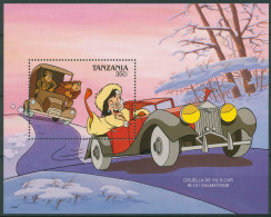 Tansania 1990 Disney 101 Dalmatiner Cruelle De Vil Block 111 Postfrisch (C40664) - Tanzanie (1964-...)