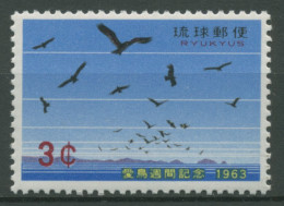 Ryukyu-Inseln 1963 Vogelschutz Milan 138 Postfrisch - Ryukyu Islands
