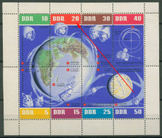 DDR 1962 Weltraumflüge Mit Plattenfehler 926/33 K (15 AIV) Postfrisch (C80553) - Variétés Et Curiosités
