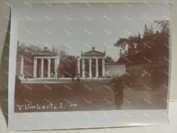 Italy Photo Italia Foto Roma Fine 800. V. UMBERTO I. Carro Con Legnami. 107x82 Mm. - Europe