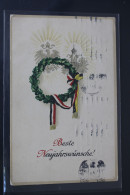AK Deutschland Grußkarte 1916 Gebraucht #PL240 - Altri & Non Classificati