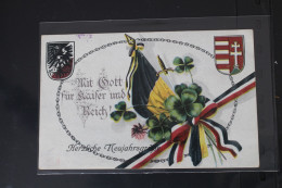 AK Deutschland Mit Gott Für Kaiser Und Reich! Feldpost 1915 Gebraucht #PL066 - Sonstige & Ohne Zuordnung