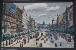 AK Prag Künstlerkarte 1915 Gebraucht #PL170 - Altri & Non Classificati