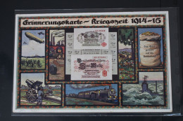 AK Deutschland Erinnerungskarte - Kriegszeit 1914-15 Ungebraucht #PL090 - Other & Unclassified