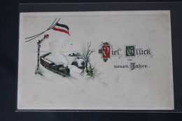 AK Deutschland Grußkarte 1915 Gebraucht #PL260 - Altri & Non Classificati