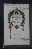 AK Deutschland Gott Schütz Unser Vaterland 1915 Gebraucht #PL281 - Altri & Non Classificati
