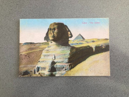 Cairo - The Sphinx Carte Postale Postcard - Le Caire