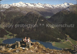 11865729 Davos Parsenn GR Panoramaweg Davosersee Flueelatal Pischahorn Und Fluee - Other & Unclassified