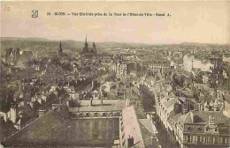 21 - Dijon - Vue Générale Prise De La Tour De L'Hôtel-de-Ville - Ouest - Correspondance - Voyagée En 1916 - CPA - Voir S - Dijon