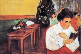 Art - Peinture - Edvard Munch - Noël Dans Le Brothel - CPM - Carte Neuve - Voir Scans Recto-Verso - Paintings
