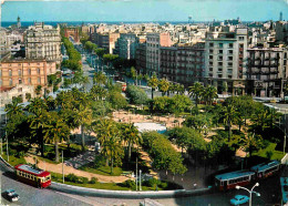 Espagne - Espana - Cataluna - Barcelona - Plaza De Tetuan Y Paseo De San Juan - Place De Tetuan Et Promenade San Juan -  - Barcelona