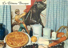 Recettes De Cuisine - Gateau Basque - Gastronomie - CPM - Carte Neuve - Voir Scans Recto-Verso - Küchenrezepte