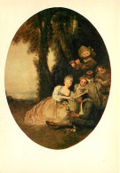 Art - Peinture - Antoine Watteau - Le Concert Champêtre - CPM - Carte Neuve - Voir Scans Recto-Verso - Peintures & Tableaux