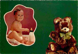 Jouets - Peluches - Ours - Enfants - Bébé - Biberon - CPM - Voir Scans Recto-Verso - Giochi, Giocattoli