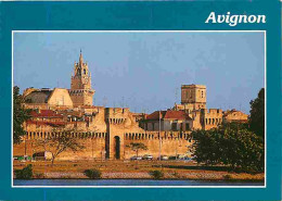 84 - Avignon - Remparts Et Palais - CPM - Voir Scans Recto-Verso - Avignon