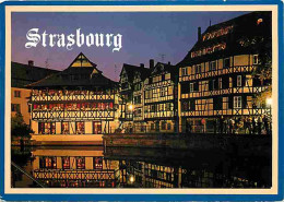 67 - Strasbourg - Crépuscule Sur Le Vieux Quartier De La Petite France - Vue De Nuit - CPM - Voir Scans Recto-Verso - Strasbourg