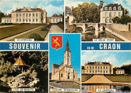 53 - Craon - Multivues - Blasons - CPM - Voir Scans Recto-Verso - Craon