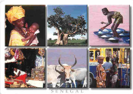 Sénégal - Mosaique Sénégalaise - Multivues - CPM - Voir Scans Recto-Verso - Senegal
