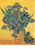 Art - Peinture - Vincent Van Gogh - Les Iris - CPM - Voir Scans Recto-Verso - Peintures & Tableaux