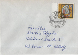 Germany Deutschland 1980 FDC Weihnachtsmarke Weihnachten Weihnachts Christmas, Canceled In Bonn - 1971-1980