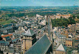 12 - Rodez - L'Avenue Victor Hugo Vue Du Clocher De La Cathédrale - Flamme Postale - CPM - Voir Scans Recto-Verso - Rodez