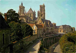 02 - Laon - La Cathédrale Notre Dame - Les Remparts - Carte Neuve - CPM - Voir Scans Recto-Verso  - Laon