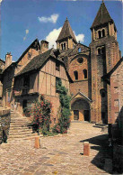 12 - Conques En Rouergue - L'accès à La Façade Occidentale De L'abbaye - CPM - Voir Scans Recto-Verso - Sonstige & Ohne Zuordnung