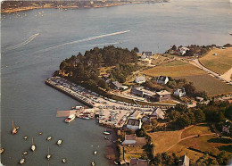 56 - Port Blanc - L'embarcadère Pour L'Ile Aux Moines - Vue Aérienne - Golfe Du Morbihan - CPM - Voir Scans Recto-Verso - Otros & Sin Clasificación