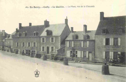 18 - Cuffy - Le Guétin - La Place Vue De La Chaussée - CPA - Voir Scans Recto-Verso - Other & Unclassified