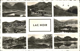 11757586 Lac Noir Schwarzsee FR Vue Partielle Et Hotel Restaurant Gypsere Fribou - Altri & Non Classificati