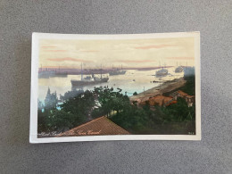 Port Said The Suez Canal Carte Postale Postcard - Suez