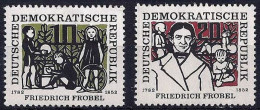 GERMANY DDR 1957 564-565 ** - Unused Stamps