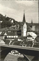 11757486 Baden AG Bruecke Kirche Ortsblick Baden - Other & Unclassified