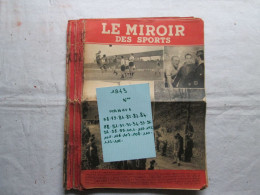 LE MIROIR DES  SPORTS   1943  Voir La Liste (bleu) - Deportes