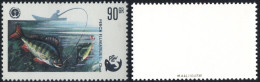 POLAND 1979 100 Years Of Polish Angling Unprinted Grey Colour Stamp - No Inscription POLAND Kalinowski Guarantee MNH ** - Variétés & Curiosités