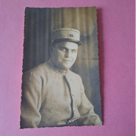 22ème Régiment D'Infanterie - Bourgoin - Sathenay-Camps - Soldat Pose En Studio - Guerre, Militaire